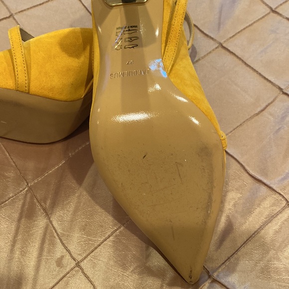 Jacquemus fabulous pumps, light mustard, size 37 - Picture 11 of 13